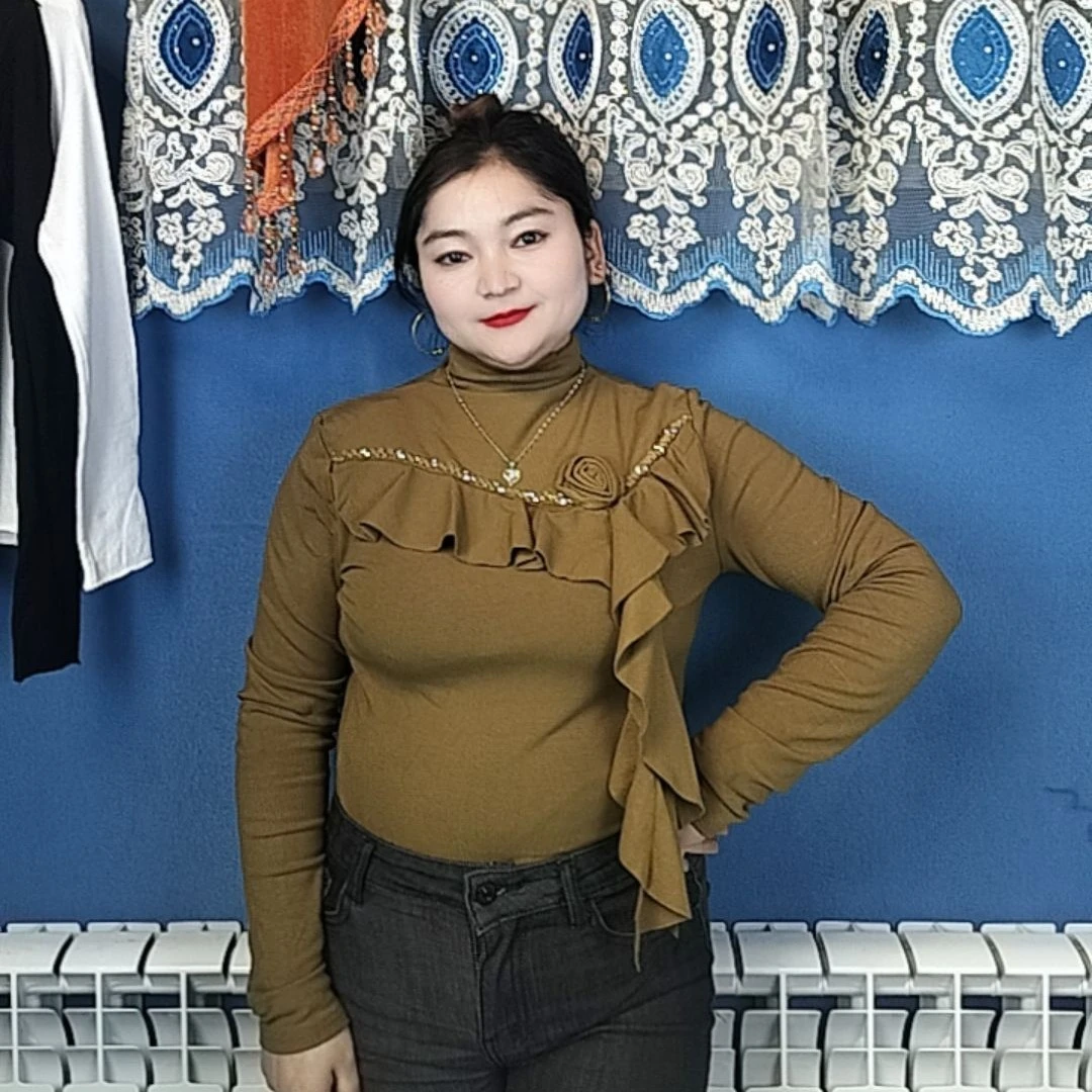 女士加绒休闲打底衫