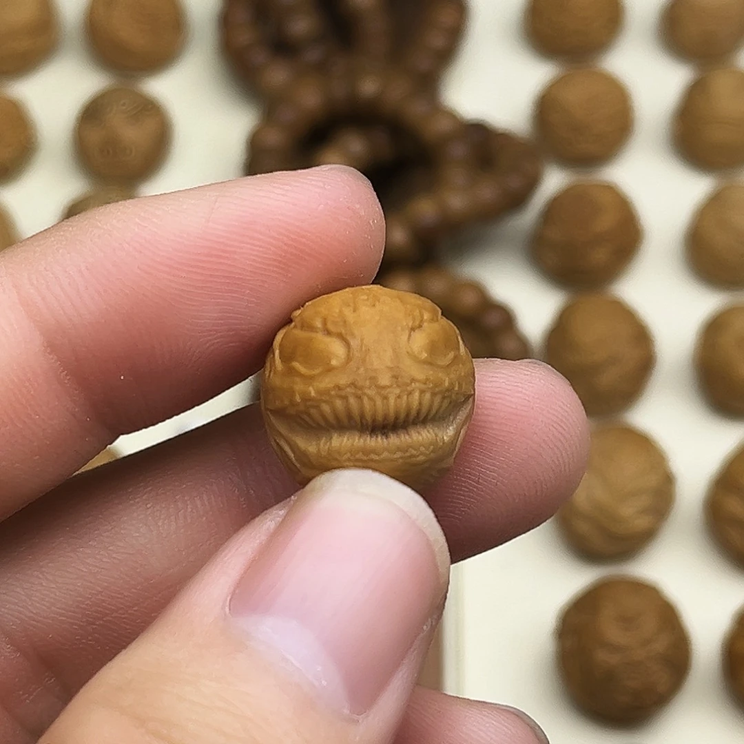 猴头核桃手串0**6猴头雕刻单颗毒液18
