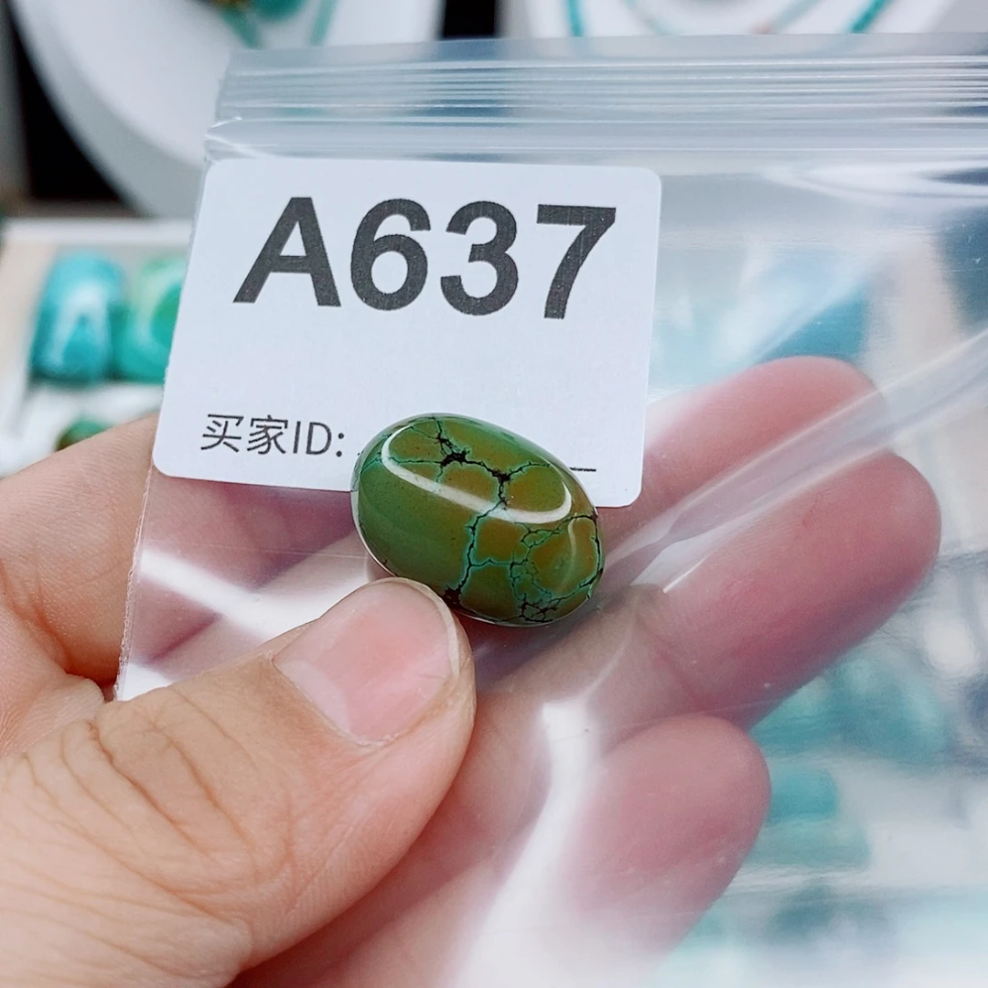 绿松石未镶嵌颈饰