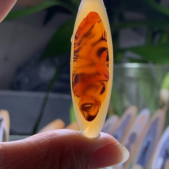 未镶嵌玛瑙/玉髓珠宝半成品21