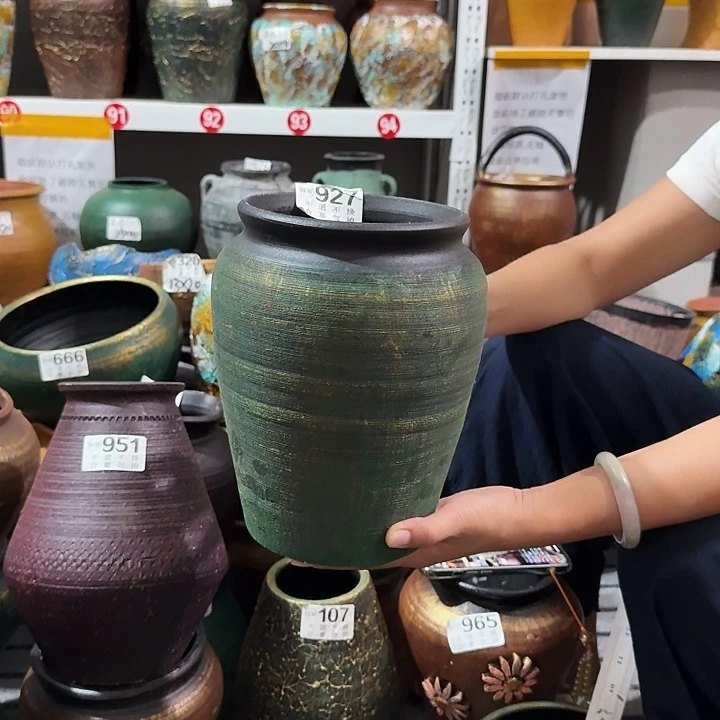金绿坛子927高度23口径15