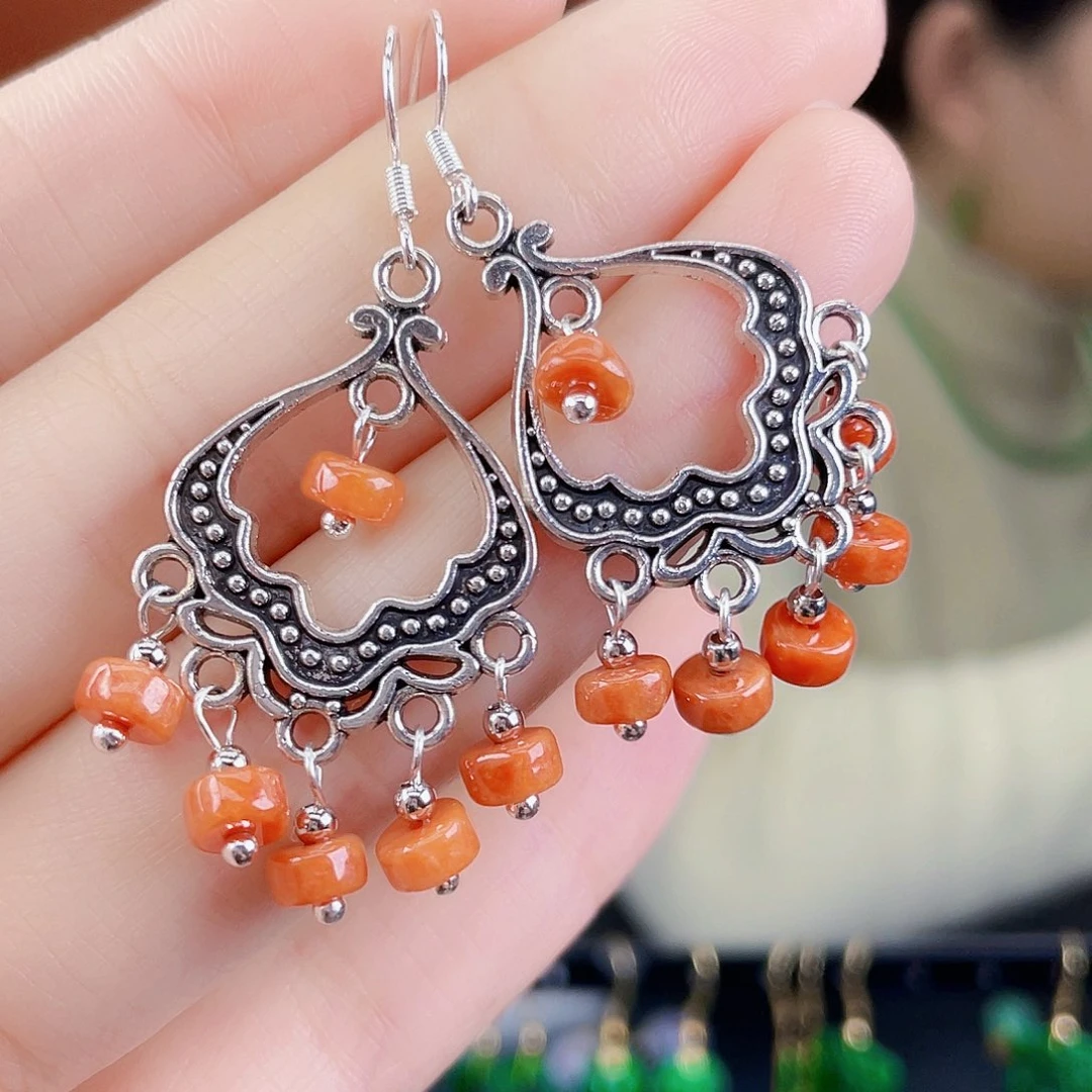 翡翠未镶嵌耳饰饰品