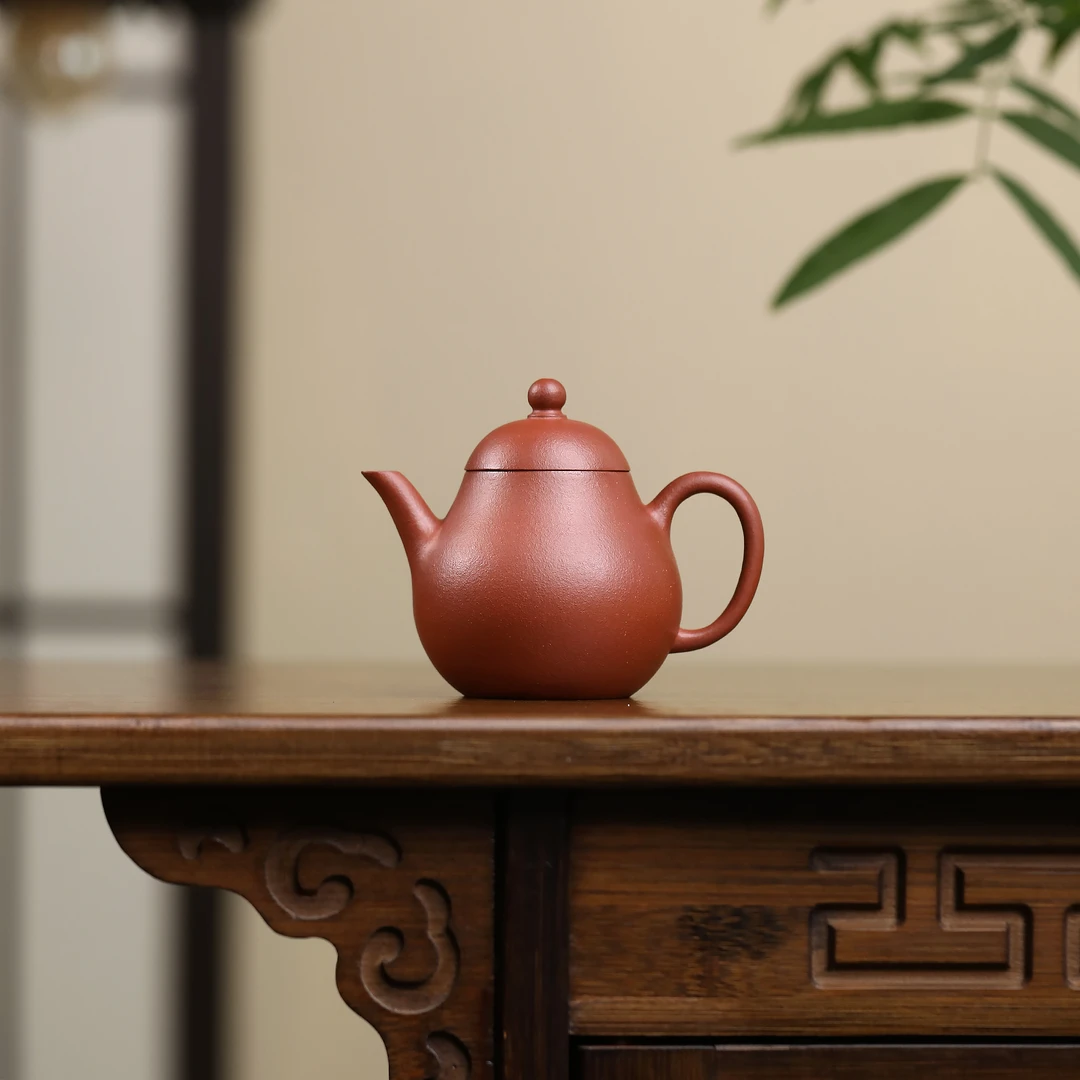 JCY-0376 【高梨】季畅园 降坡泥 130cc 紫砂壶家用茶具 宜兴紫砂壶