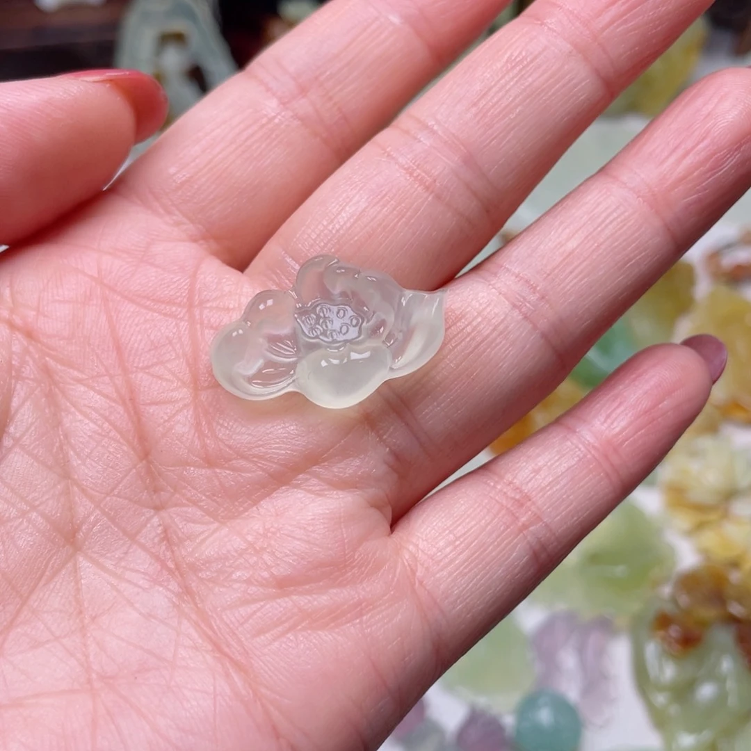 蛇纹石玉颈饰未镶嵌梦**开