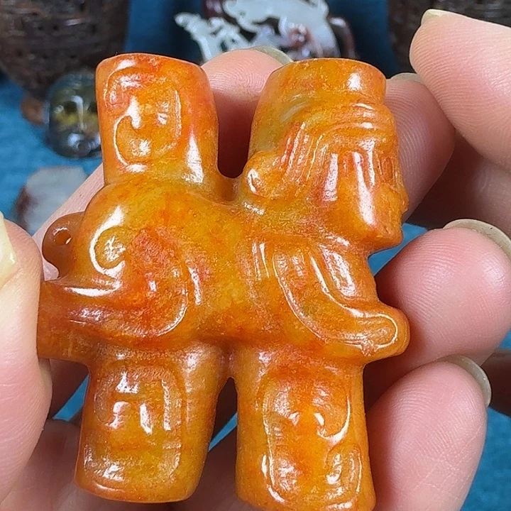 和田玉（糖玉）未镶嵌挂件