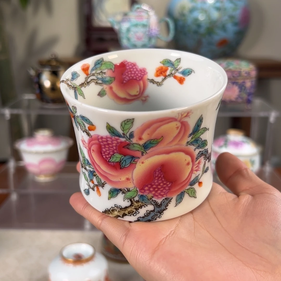 纯手工手绘 高端茶器