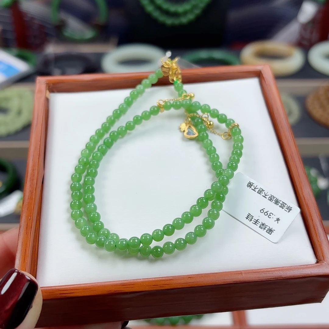 和田玉手链未镶嵌