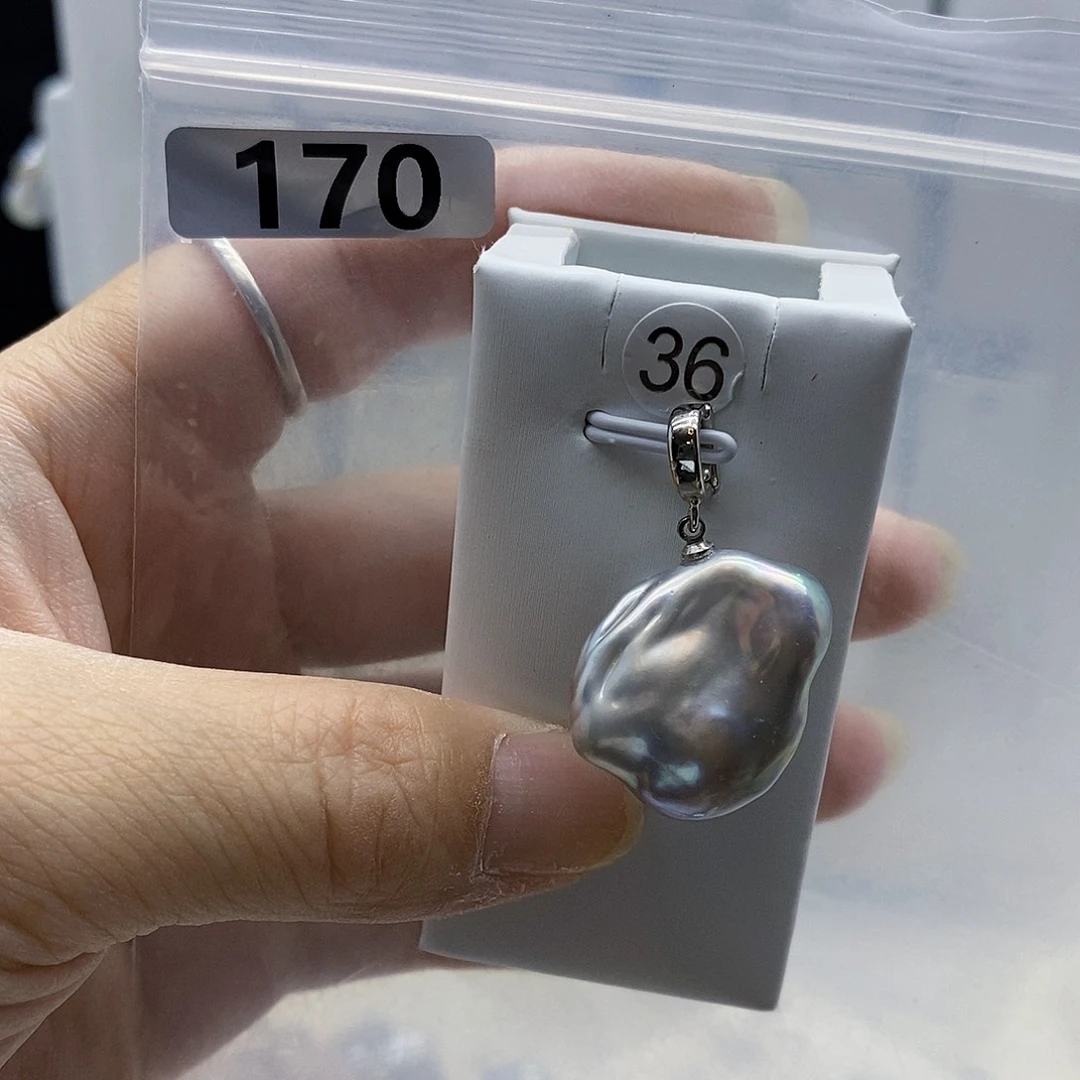 颈饰合金淡水珍珠