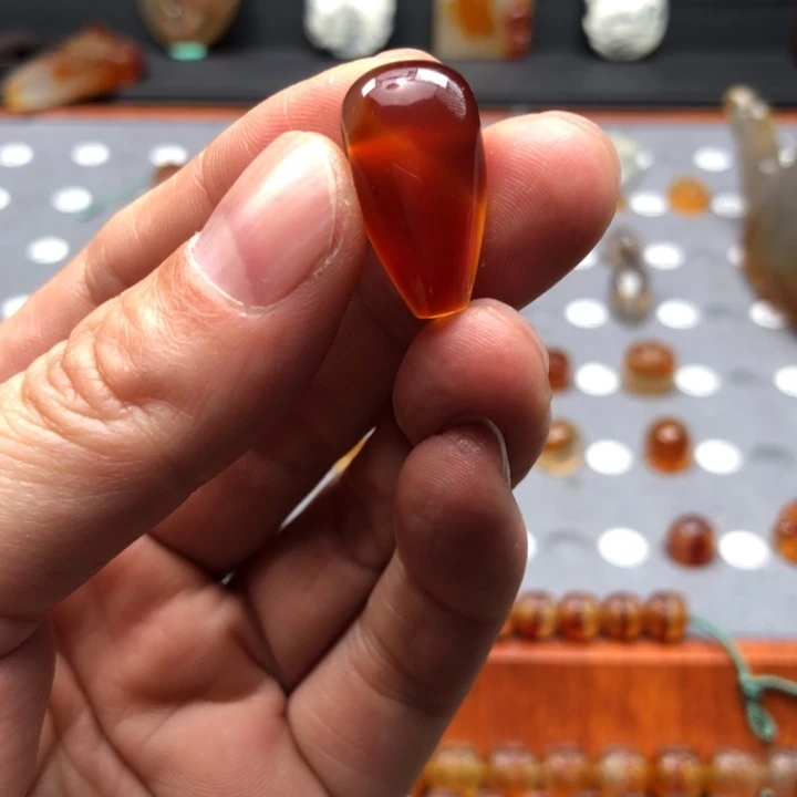 玛瑙/玉髓配饰未镶嵌平*三通