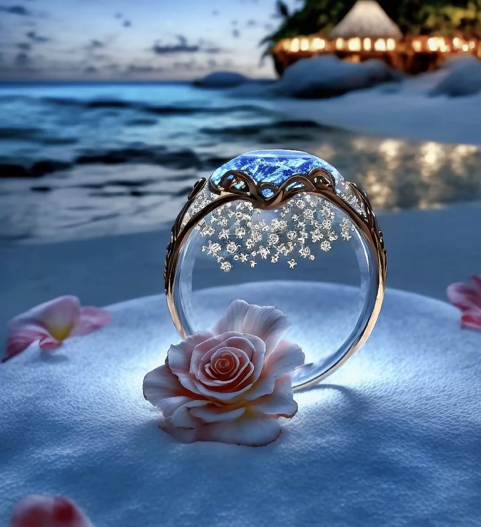 GIA 【花边圆包1克拉】水贝专属NFZX DIY