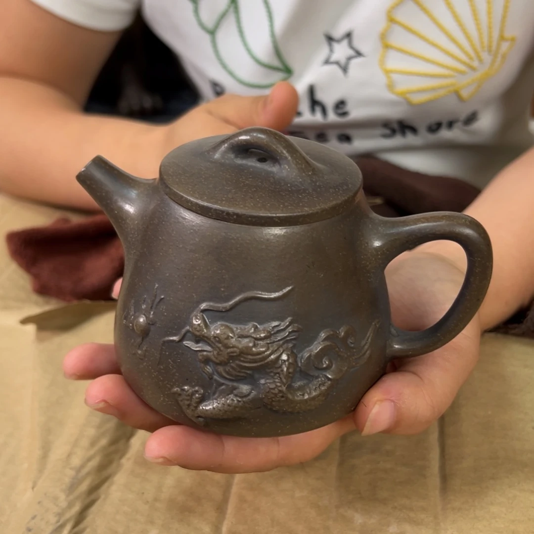 茶壶紫砂原矿紫砂壶