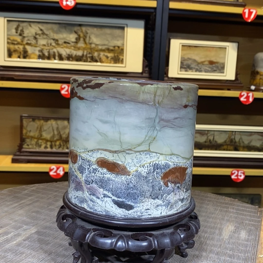 印石昌化石国画石