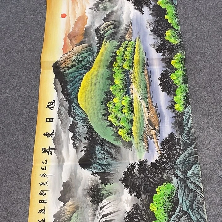 国画今天早上国画作品欣赏