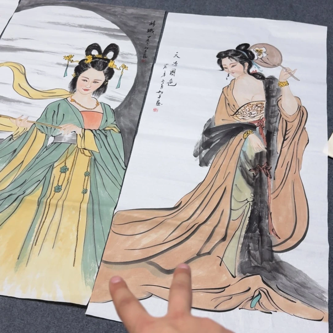 国画会娟艺术馆直播间