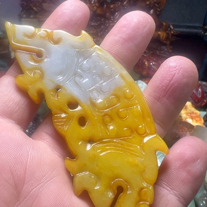 和田玉（糖玉）未镶嵌颈饰