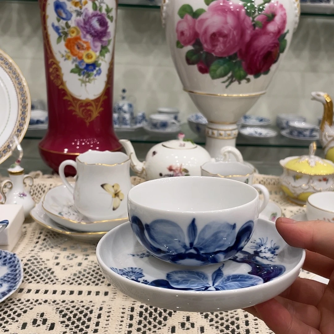 摆件中古一等水墨兰花
