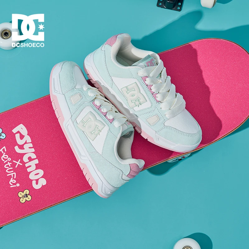 DCSHOES ASTRA CAS 2025夏季薄荷曼波女鞋透气薄款板鞋百搭休闲鞋