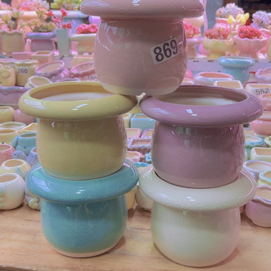 陶瓷花盆当场凑满12包邮