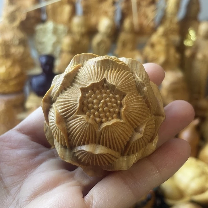 柏木（崖柏）好运连绵莲花