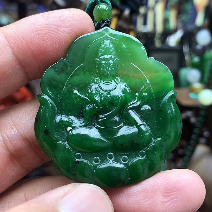 和田玉（碧玉）未镶嵌颈饰