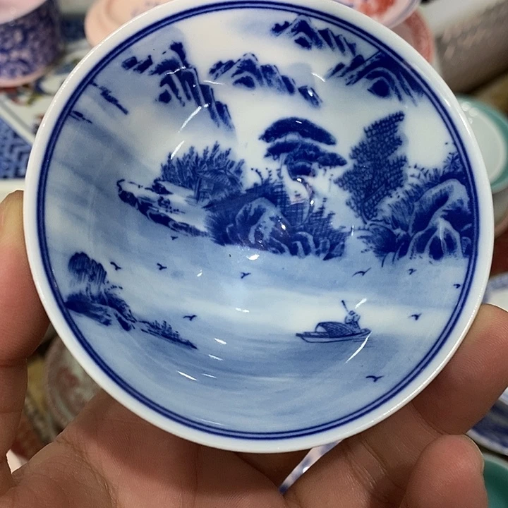 陶摆件景德镇陶瓷主人杯13344