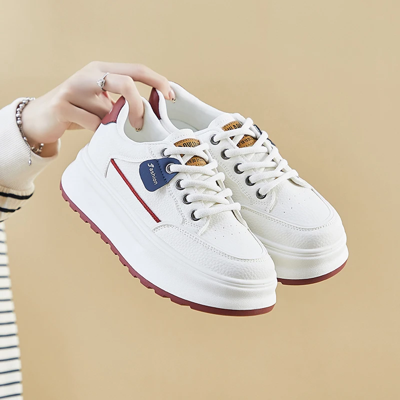 圆头时尚休闲鞋增高休闲珍珠鞋夏季韩版学生时尚鞋子春季ins