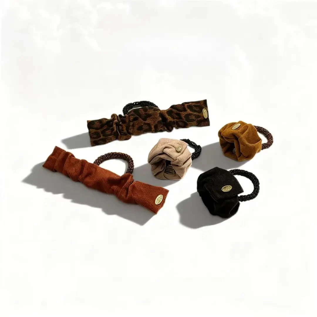 2025气质新款高弹力皮筋啪啪发圈高马尾高级显发量不伤发发绳发圈