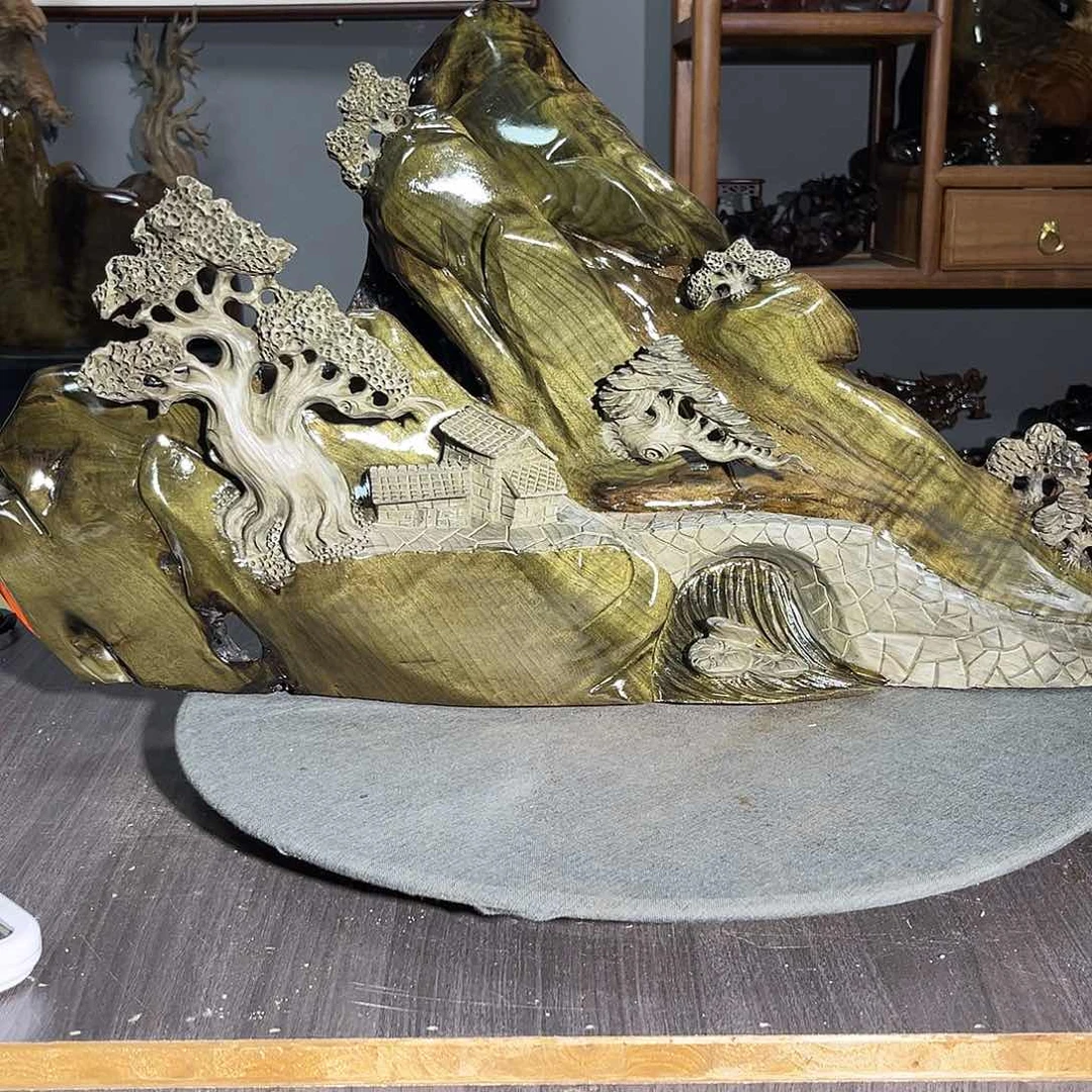 金丝楠柱*一物一图3835694974