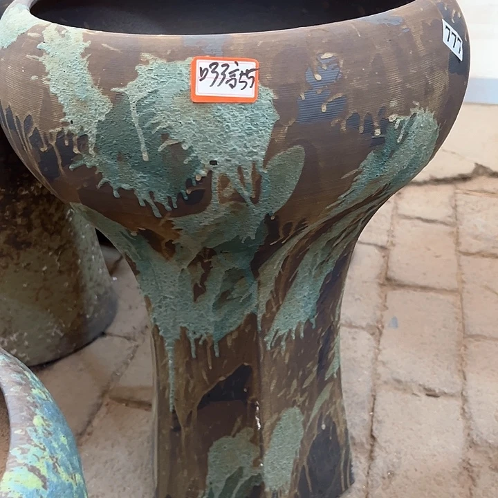 陶瓷景德镇精品花盆栽适合盆