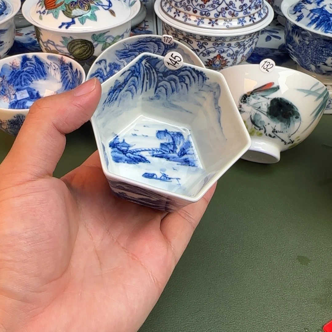 陶彦祖纯手工手绘茶具145