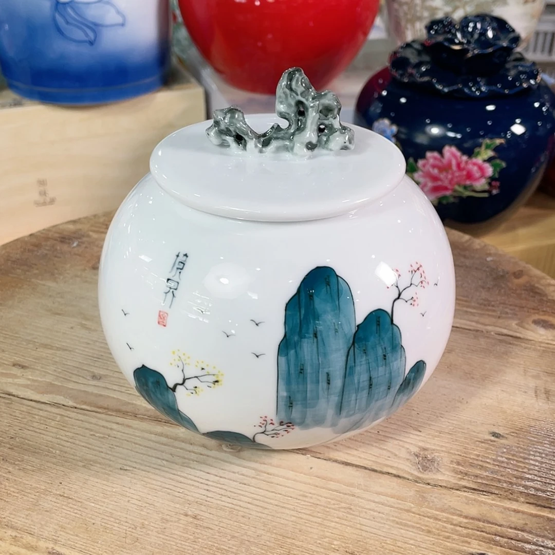 【闪购商品】罐陶瓷茶叶罐密封罐