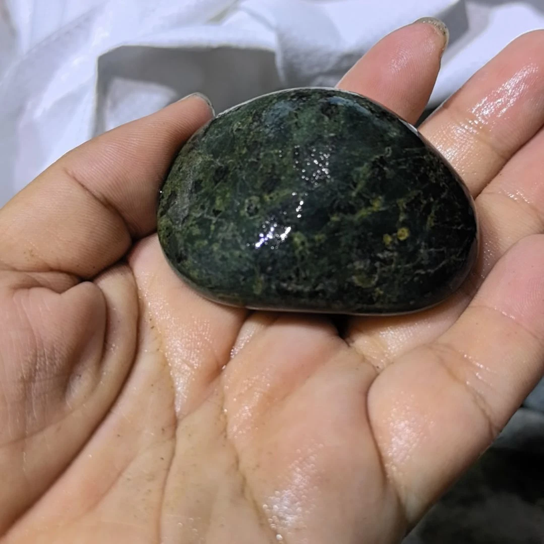 沐***风有机玻璃藏玉药王石原石