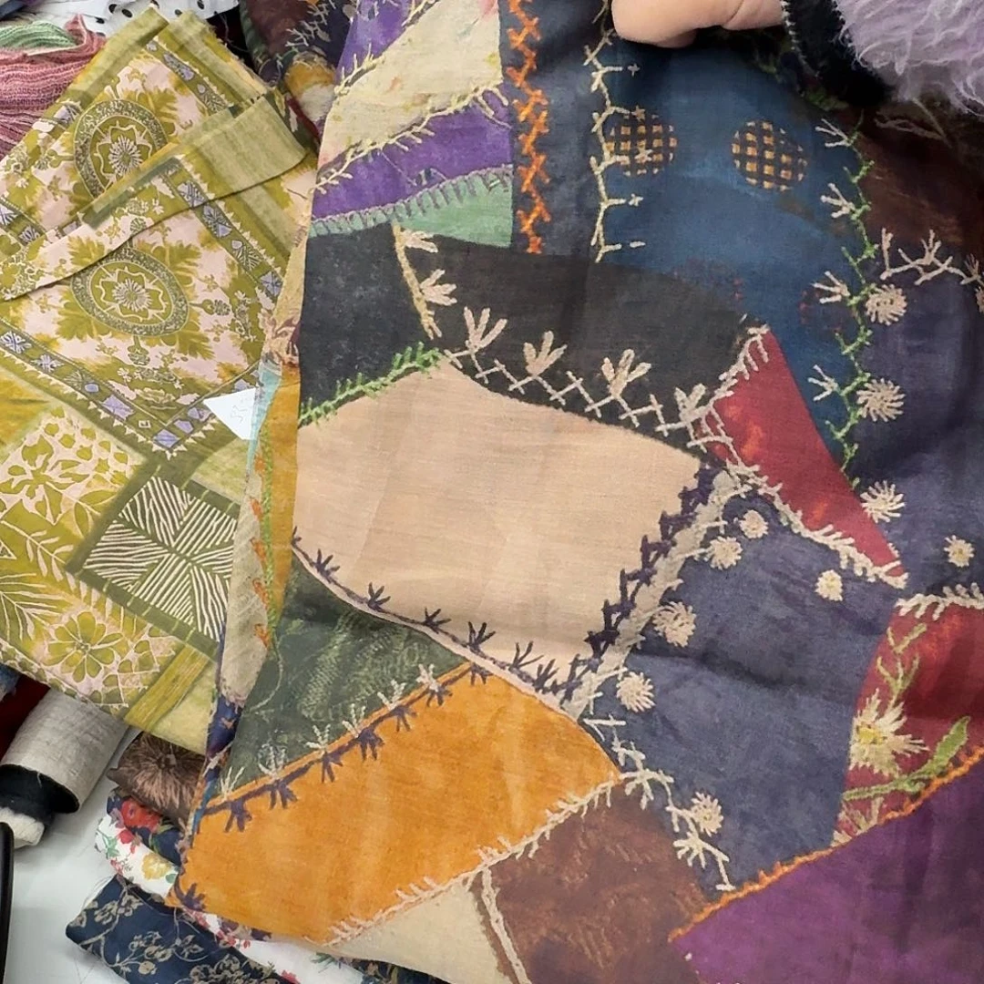 麻1.7米苎麻百家布面料