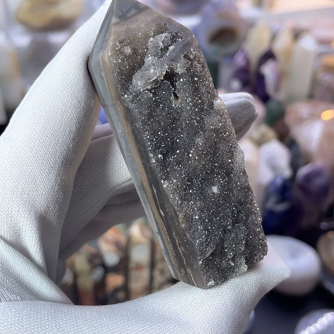 水晶超薄款未镶嵌拉*噜