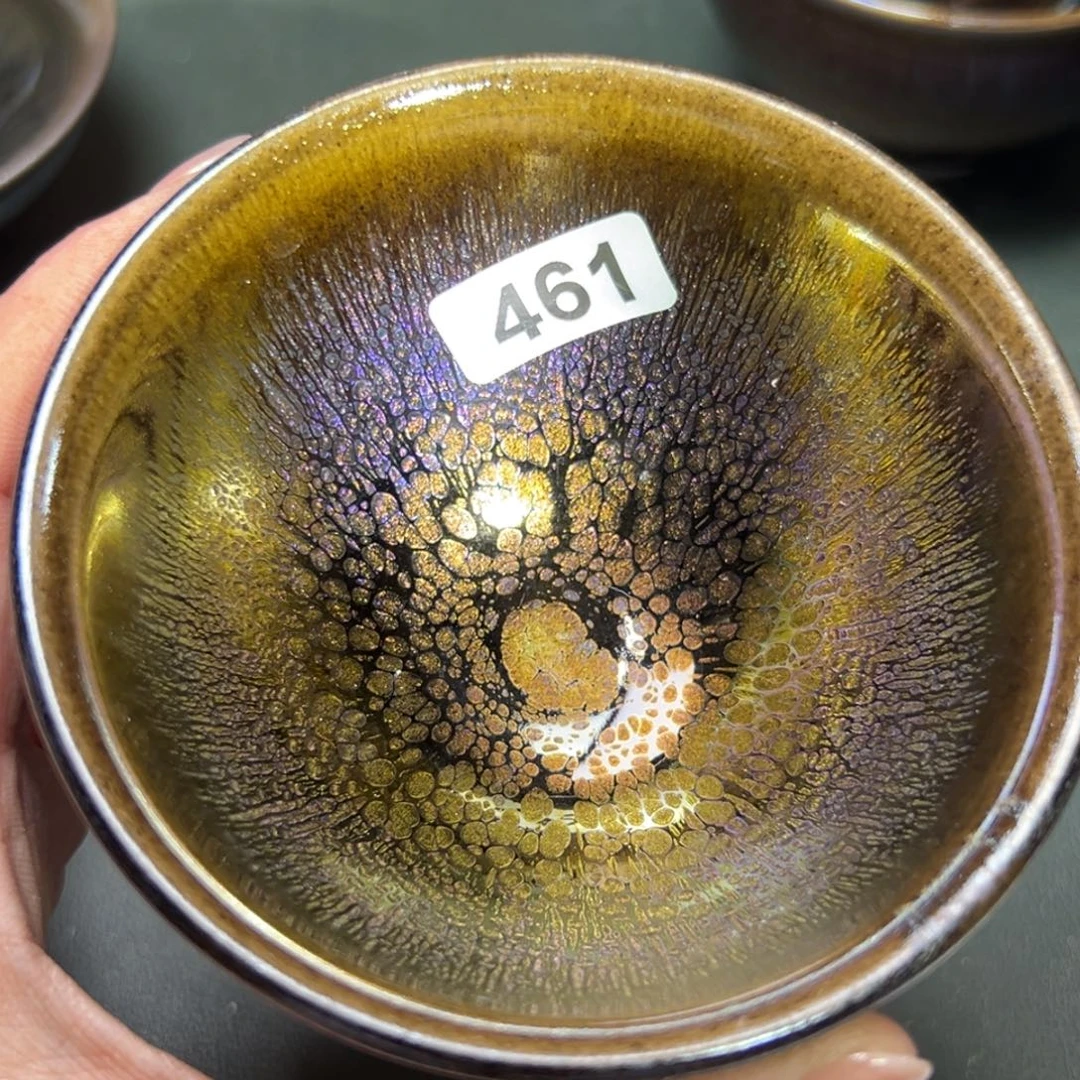 不***谓茶盏全手工原矿原釉建盏
