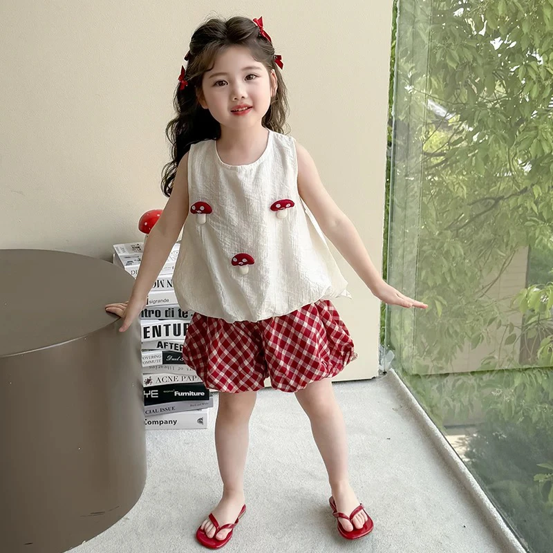 （下单备注编号！)2025夏款女宝分体套装 婴儿包屁衣儿童蕾丝碎花