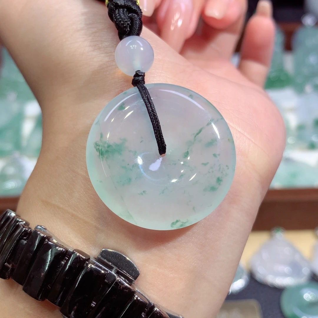 吊坠(不含链)未镶嵌翡翠30.4-5.5