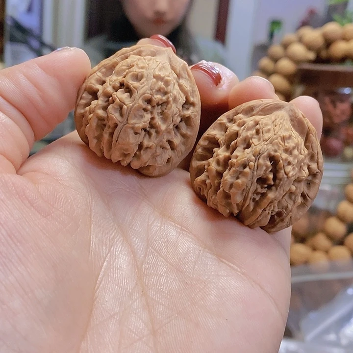 【闪购商品】文玩核桃把件?****?34.5山神庙