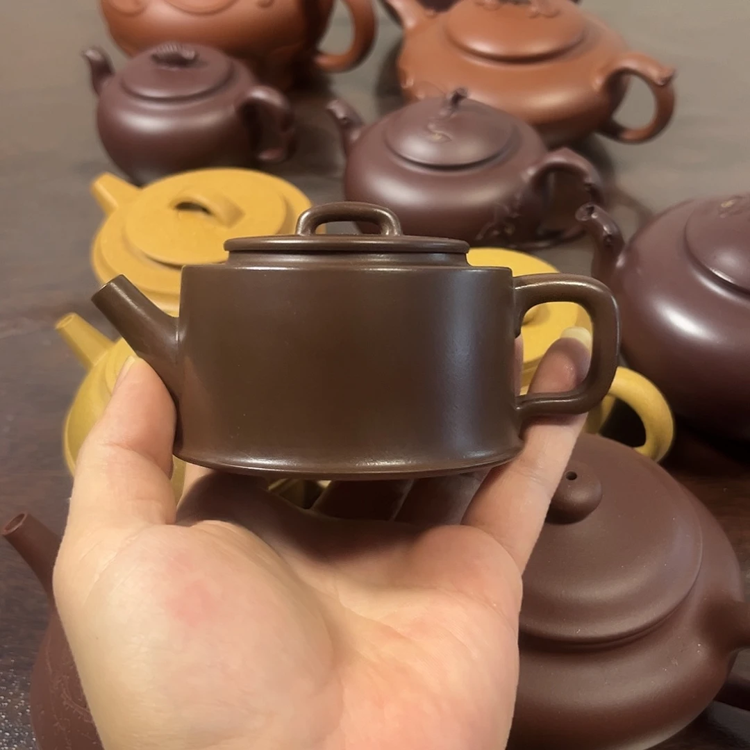 茶壶紫砂宜兴原矿紫砂壶手工艺品