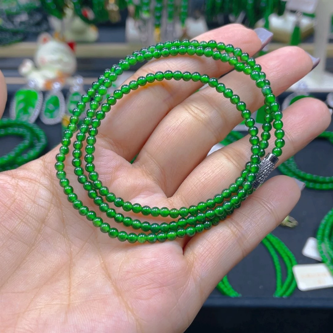 颈饰未镶嵌翡翠项链3