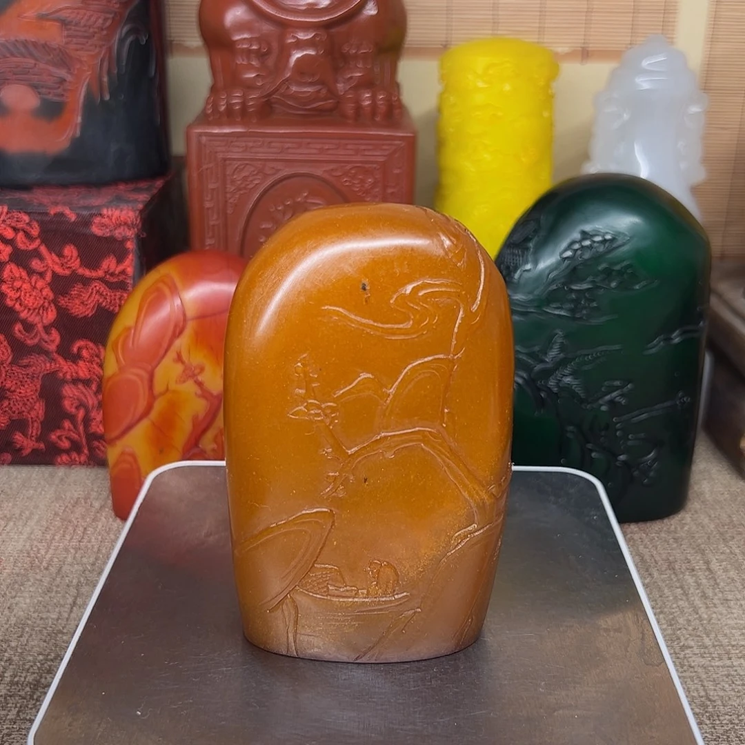 寿山石印石精品印章