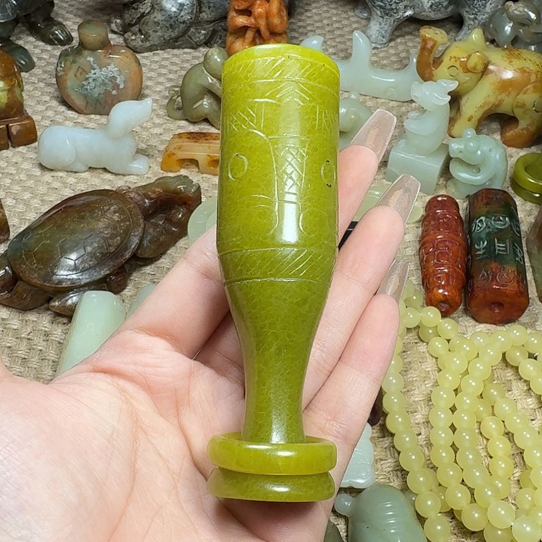 白玉菩提吊坠挂件