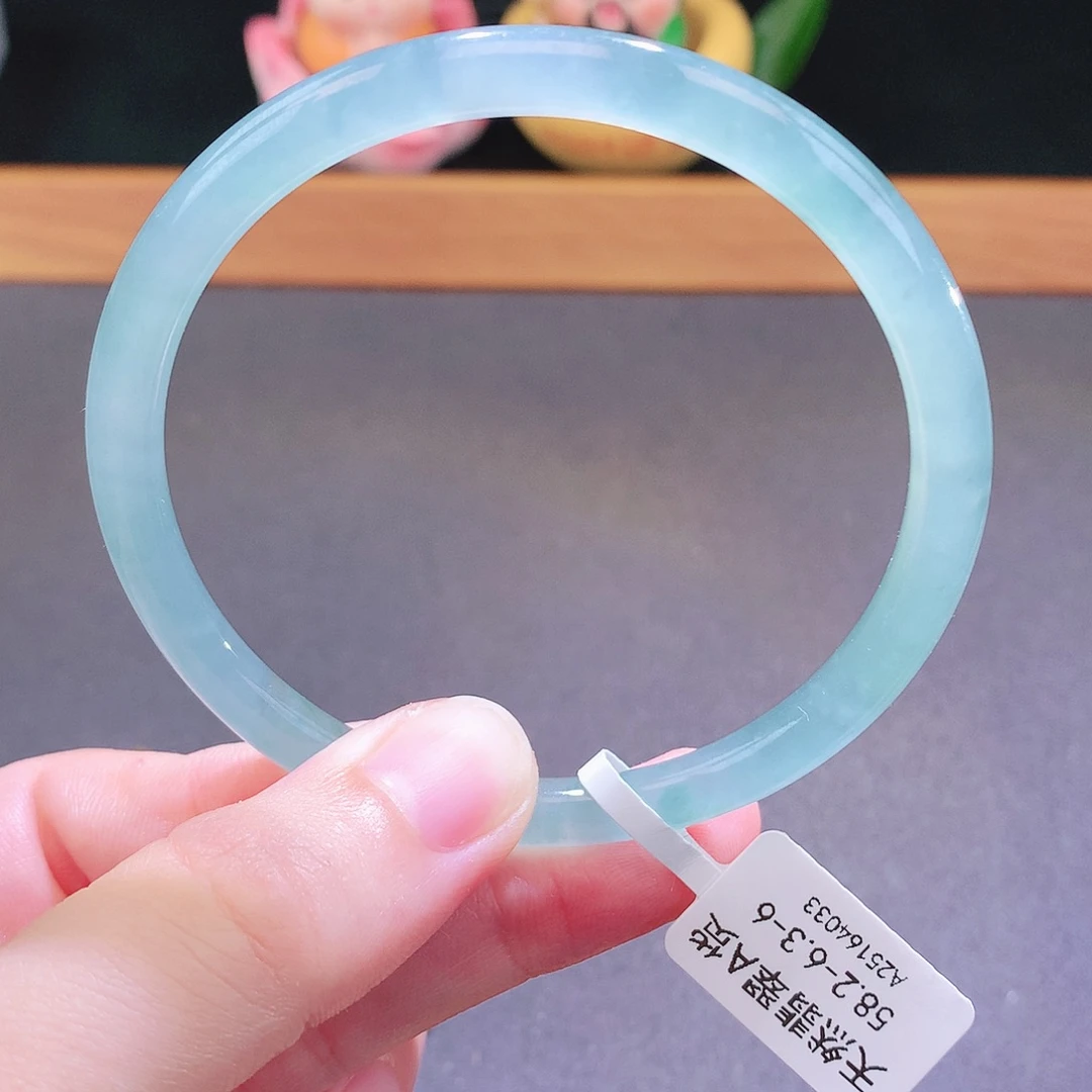 翡翠未镶嵌手镯天然翡翠