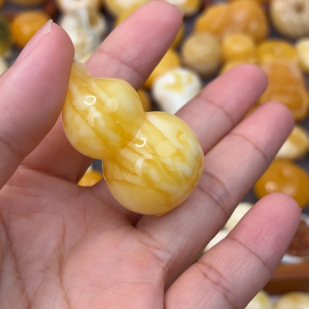 *****蜜蜡未镶嵌吊坠(不含链)葫芦