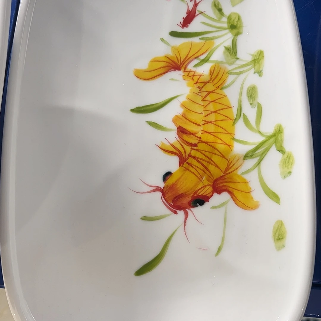 瓷片桃**?景德镇陶瓷手工手绘制作
