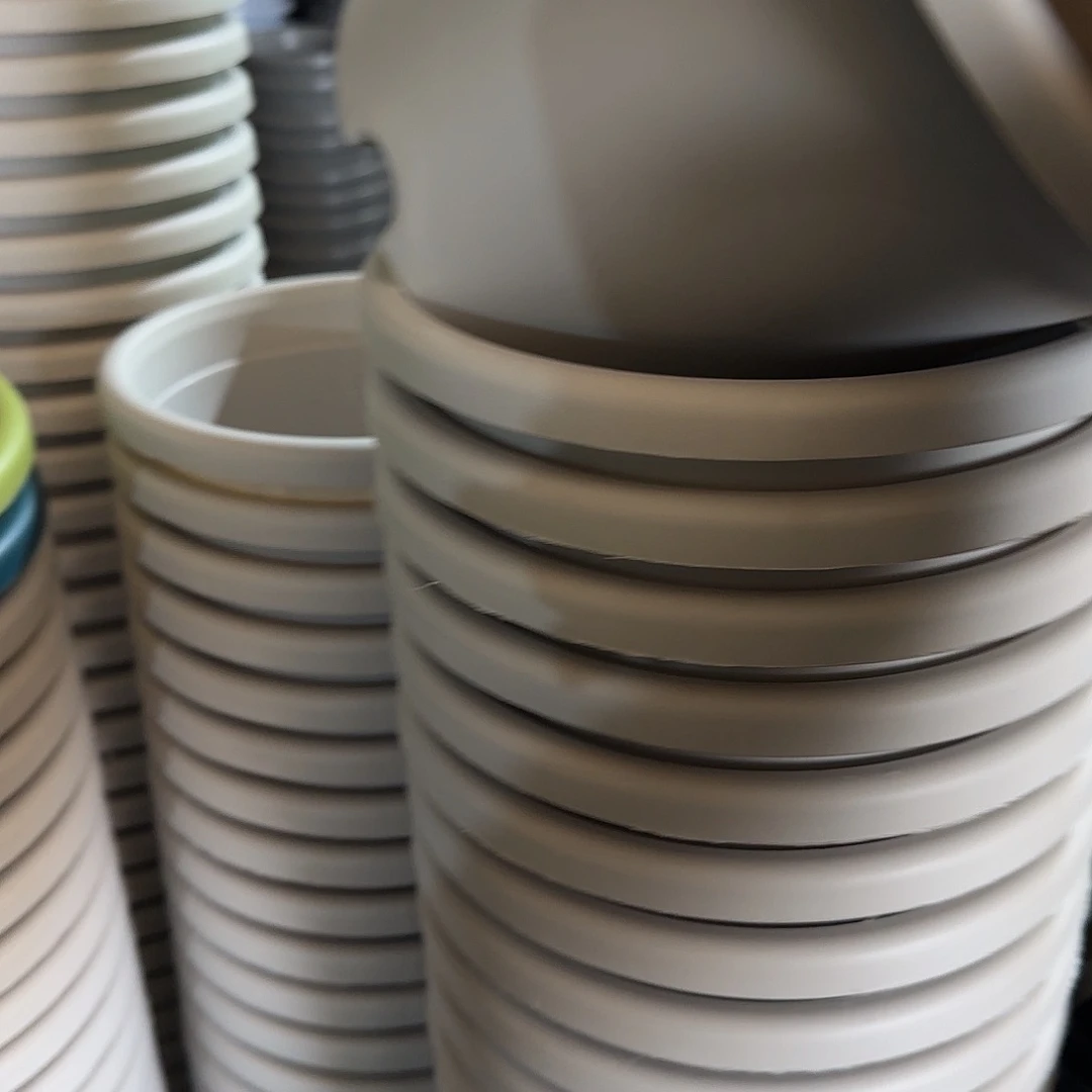 树脂四季3号带托10个灰白