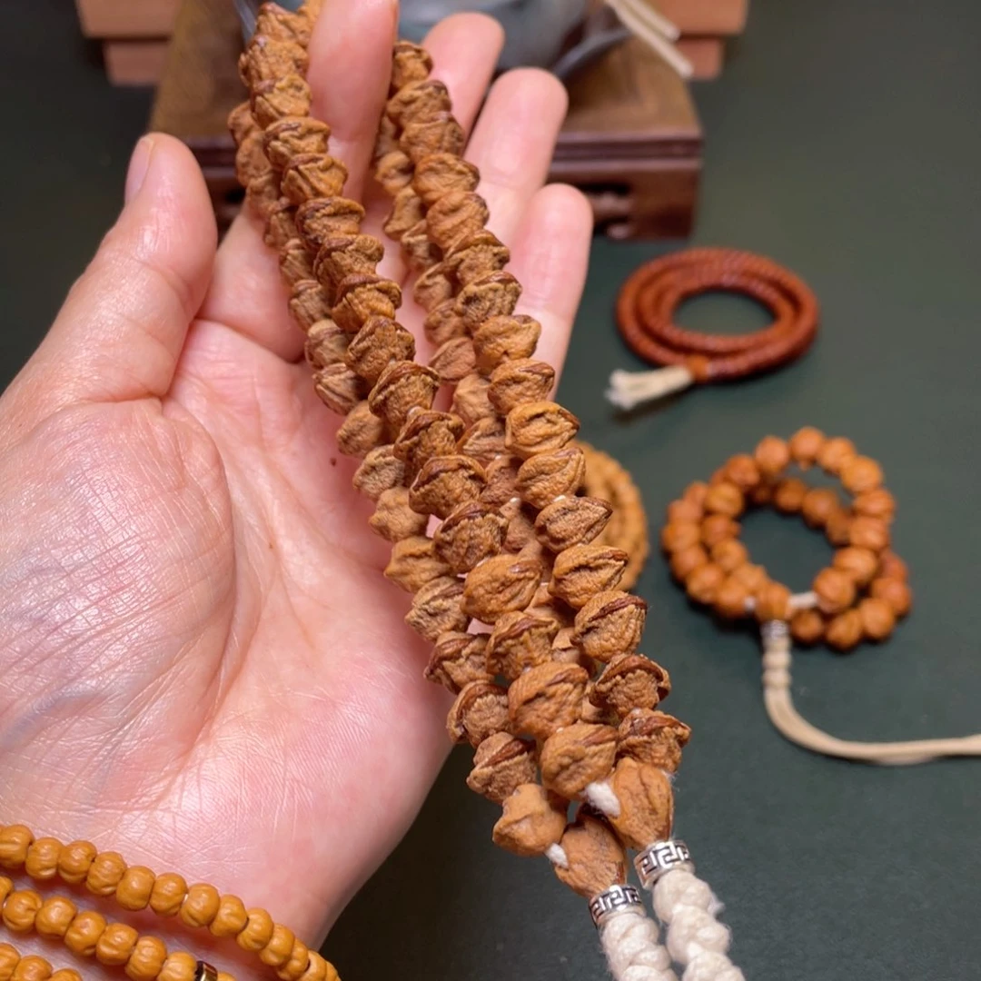 柏香籽/百香籽吊坠红牙蛤蟆手持