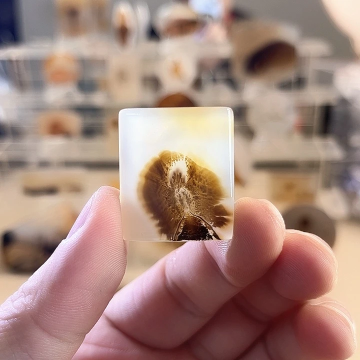 玛瑙/玉髓未镶嵌吊坠(不含链)