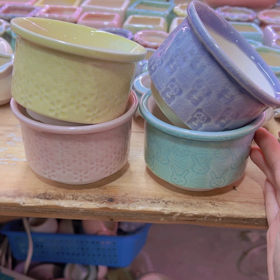 陶瓷花盆当场凑满12包邮