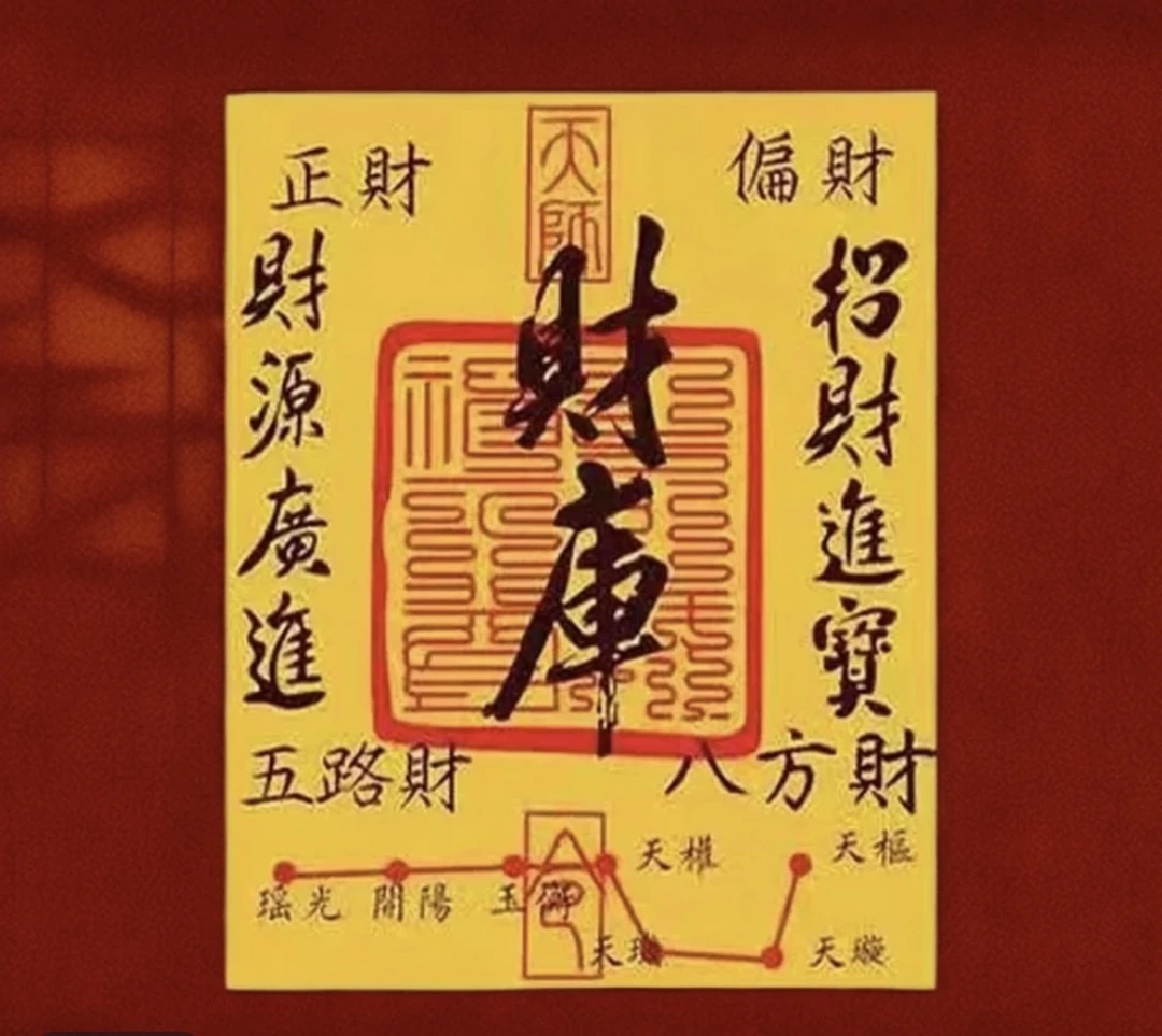 【百福堂】2025蛇年结婚交警财库手机贴纸背贴财库贴